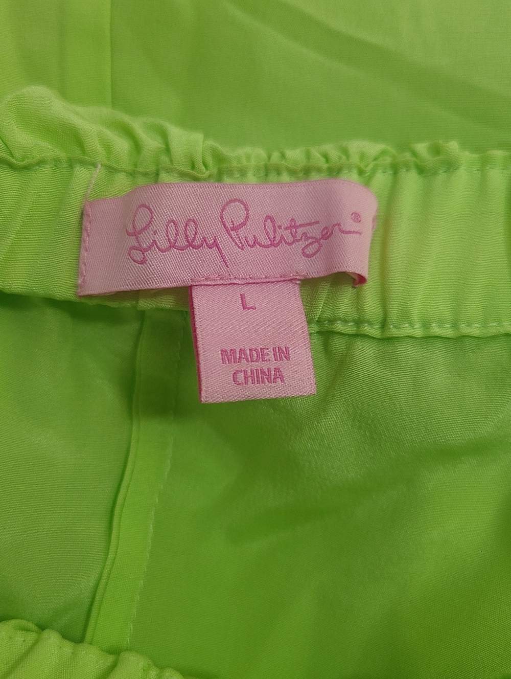 Lilly Pulitzer Strapless Silk Halter Top Womens Size Large - Picture 5 of 5